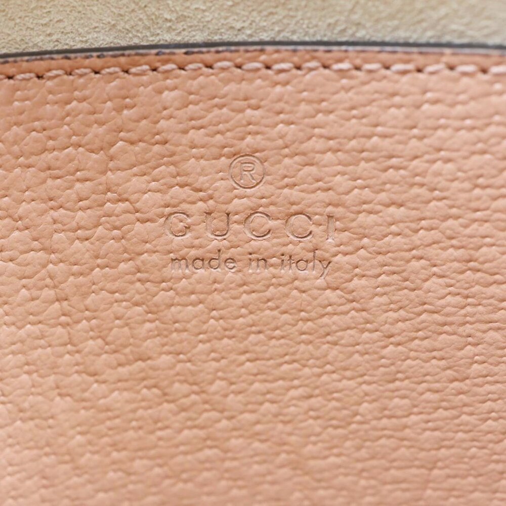 Gucci  Ophidia Dome Small GG Canvas Shoulder Bag Pink 499621 - Picture 13 of 14